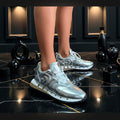 GG Silver Sneakers