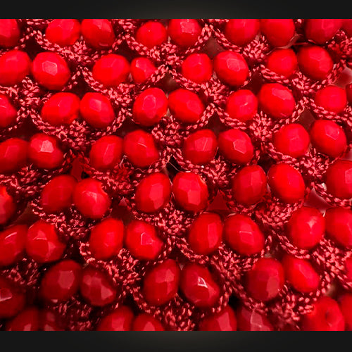 Crimson Crystal Cuff