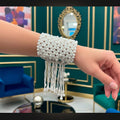 White Crystal Cuff